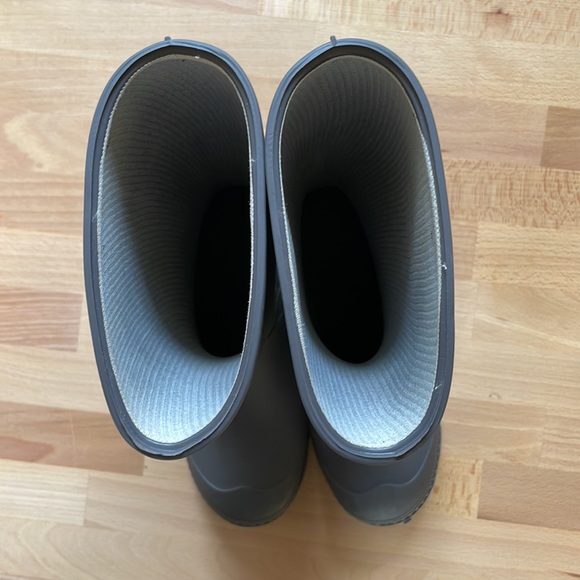 Kamik Stomp Rain Boot Big Kids Size 2, blue gray - Picture 3 of 4